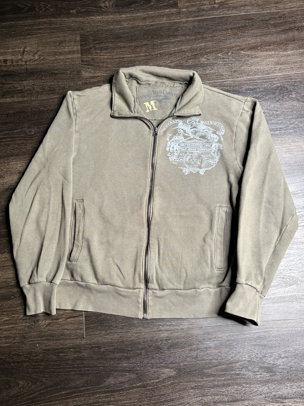 Polo Ralph Lauren Jeans Full Zip Up Jacket Size M